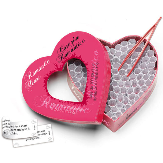 Tease & Please - Jeu De Coeur Romantique - TEASE&PLEASE | jeux, jeux de couple | Dimensions : 110