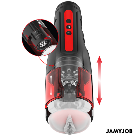 Jamyjob - Masturbateur Vagin Automatique Cyclone 10 Modes De Rotation Et De Poussée