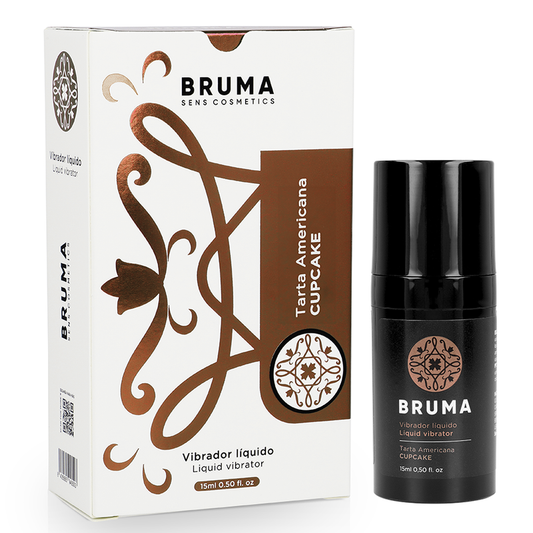 Bruma - Vibrateur Liquide Ultra Glissant Cupcake 15 Ml - BRUMA | pharmacie, stimulants pour les femmes, vibrateur liquide | Dimensions : 64