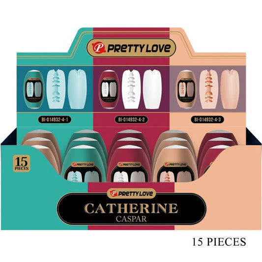 Pretty Love - Caspar Pack 15 Différents Mascrubateurs Hommes - PRETTY LOVE | sextoys, jouets sexuels pour hommes, divers masturbateurs | Dimensions : 840