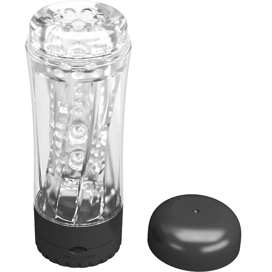 Pretty Love - Masturbateur Homme Tamara Vibrateur Multi-Vitesses Noir