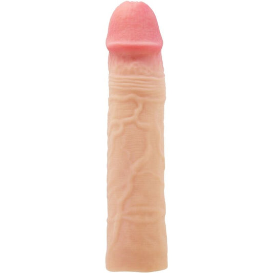 Pretty Love - Manchon De Pénis Chelsea Avec Extension De 7,6 Cm De Chair - PRETTY LOVE | sextoys, jouets sexuels pour hommes, accessoires de pénis, couvre-pénis avec extension | Dimensions : 180