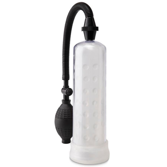Pump Worx - Silicone Power Pump Clear - PUMP WORX | sextoys, jouets sexuels pour hommes, accessoires de pénis, pénis agrandisseur pompe | Dimensions : 346