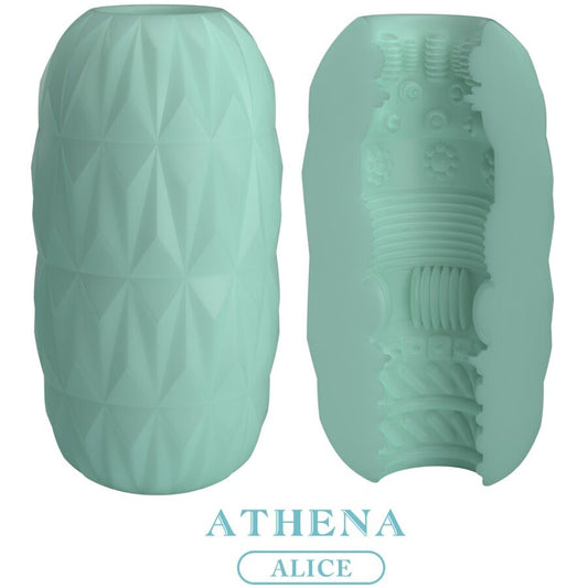 Ppretty Love - Masturbateur Pour Homme Athena Alice Turquoise - PRETTY LOVE | sextoys, jouets sexuels pour hommes, divers masturbateurs | Dimensions : 218