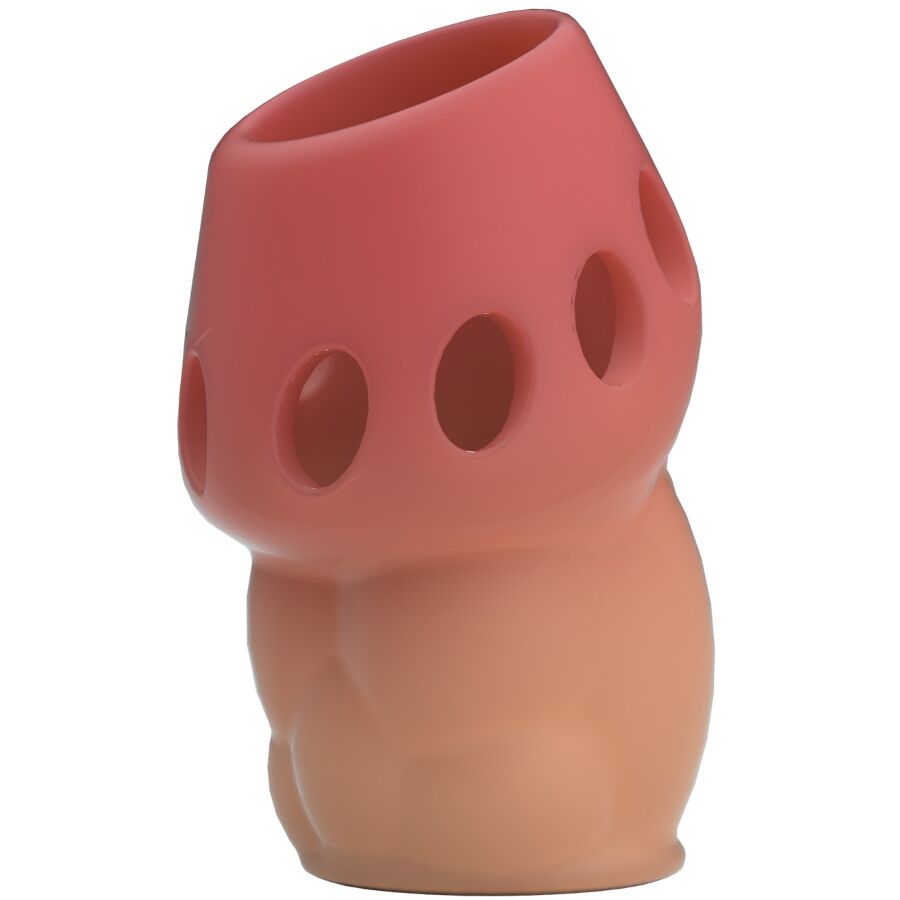 Pretty Love - Oscar Pénis Plus Épais Rose - PRETTY LOVE MALE | sextoys, jouets sexuels pour hommes, accessoires de pénis, manchons péniens sans extension | Dimensions : 26