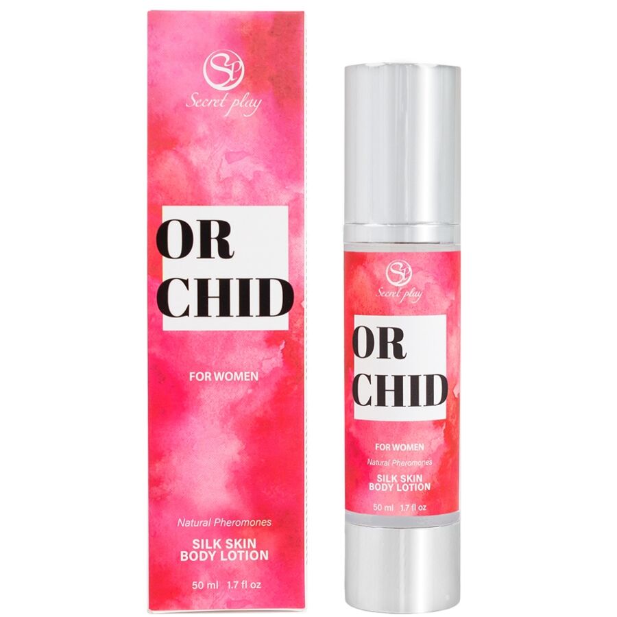 Secretplay - Lotion Pour La Peau À La Soie D'Orchidée Pour Femme 50 Ml - SECRETPLAY COSMETIC | pharmacie, pour les massages, huiles de massage sans saveur | Dimensions : 0