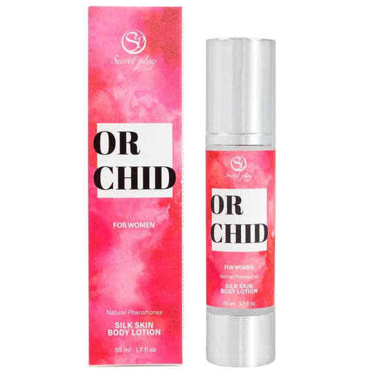 Secretplay - Lotion Pour La Peau À La Soie D'Orchidée Pour Femme 50 Ml - SECRETPLAY COSMETIC | pharmacie, pour les massages, huiles de massage sans saveur | Dimensions : 0