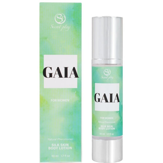 Secretplay - Gaia Lotion Pour La Peau À La Soie Pour Femmes 50 Ml - SECRETPLAY COSMETIC | pharmacie, pour les massages, huiles de massage sans saveur | Dimensions : 122