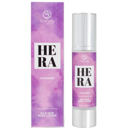 Secretplay - Hera Silk Lotion Pour La Peau Pour Femmes 50 Ml - SECRETPLAY COSMETIC | pharmacie, pour les massages, huiles de massage sans saveur | Dimensions : 122