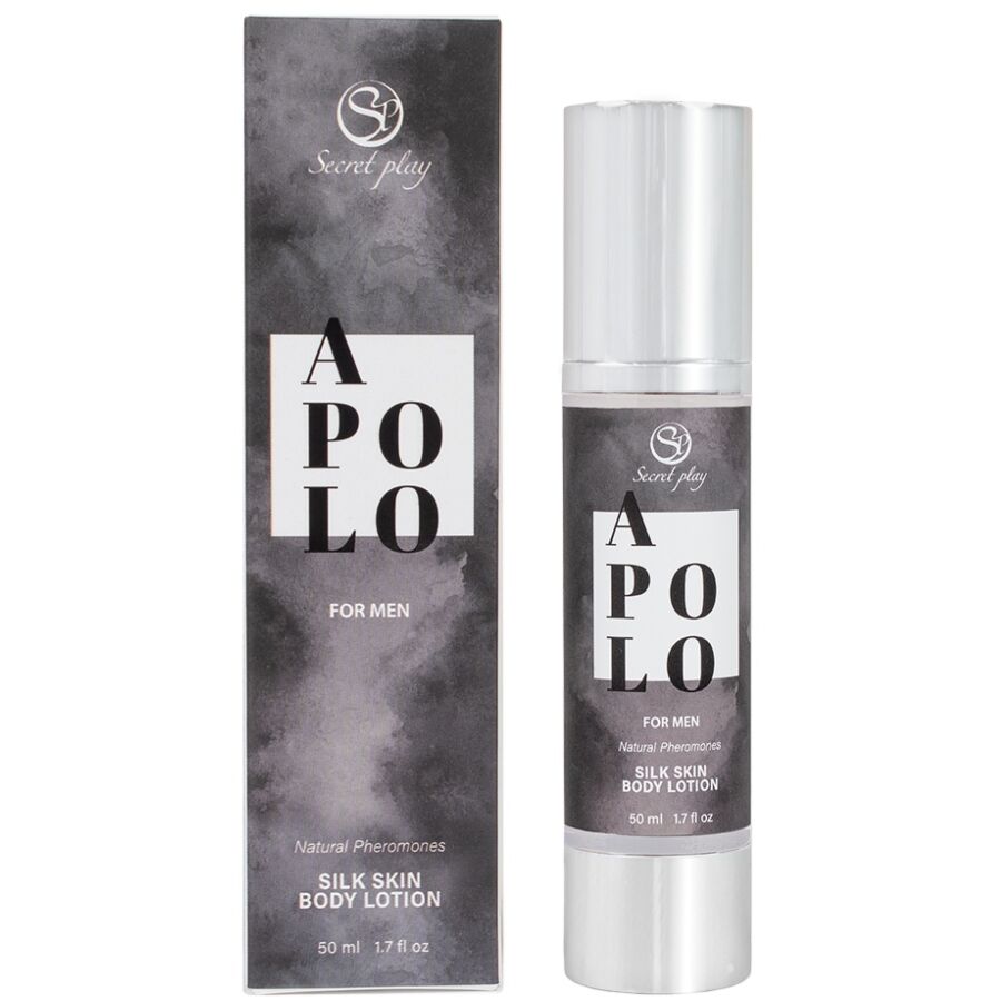 Secretplay - Apolo Silk Lotion Pour Homme 50 Ml - SECRETPLAY COSMETIC | pharmacie, pour les massages, huiles de massage sans saveur | Dimensions : 105