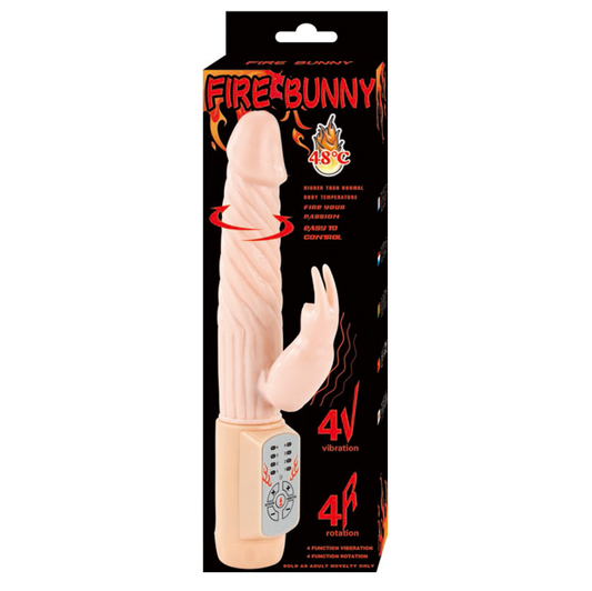 Baile - Rotateur Fire Bunny Avec Système Dincendie - BAILE ROTATIONS | sextoys, vibrateurs, rotateurs vibrants | Dimensions : 307