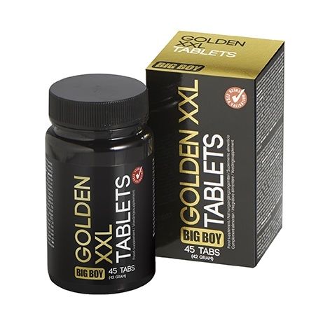 Cobeco - Big Boy Golden Xxl 45Tabs - COBECO - BIG BOY | pharmacie, compléments alimentaires, pilules pour hommes | Dimensions : 42