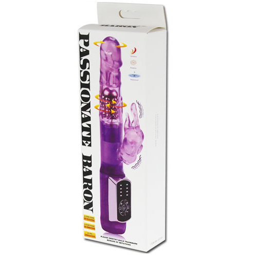 Baile - Us Lapin Passion Baron - BAILE ROTATIONS | sextoys, vibrateurs, rotateurs vibrants | Dimensions : 241