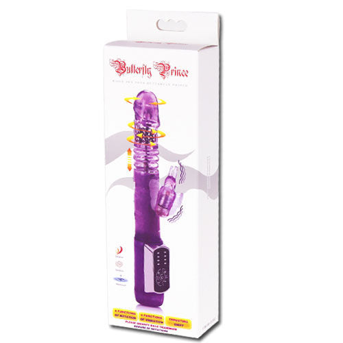 Baile - Us Lapin Papillon Prince - BAILE ROTATIONS | sextoys, vibrateurs, rotateurs vibrants | Dimensions : 270