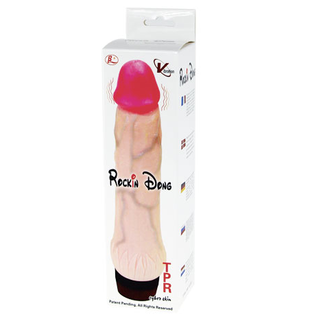 Baile - Rockin Dong Pénis Cyber Peau Iii - BAILE VIBRATORS | sextoys, godes sans vibration, pénis réalistes | Dimensions : 192