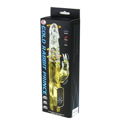 Baile - Us Lapin Or Prince - BAILE ROTATIONS | sextoys, vibrateurs, rotateurs vibrants | Dimensions : 238