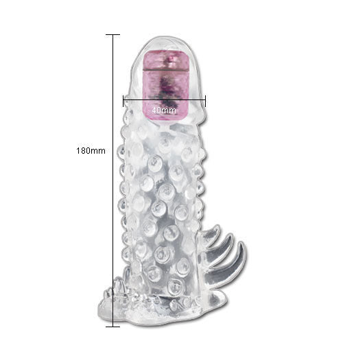 Baile - Extension De Capteur Homme Brave Iii - BAILE FOR HIM | sextoys, jouets sexuels pour hommes, accessoires de pénis, couvre-pénis avec extension | Dimensions : 94