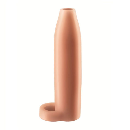 Fantasy X- Tensions - Real Feel Enhancer Xl - FANTASY X-TENSIONS | sextoys, jouets sexuels pour hommes, accessoires de pénis, couvre-pénis avec extension | Dimensions : 176