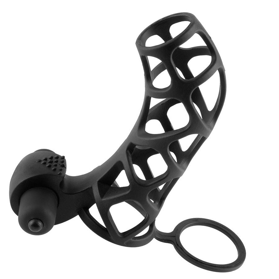 Fantasy X- Tensions - Cage De Puissance En Silicone Extrême - FANTASY X-TENSIONS | sextoys, jouets sexuels pour hommes, accessoires de pénis, manchons péniens sans extension | Dimensions : 108