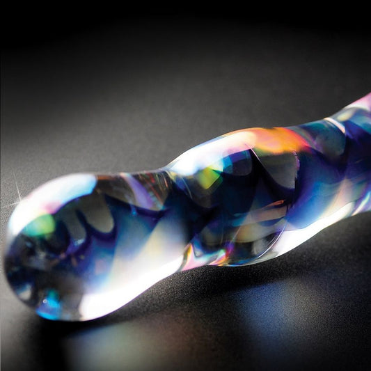Icicles - N. 8 Masseur En Verre - ICICLES | sextoys, godes sans vibration | Dimensions : 255