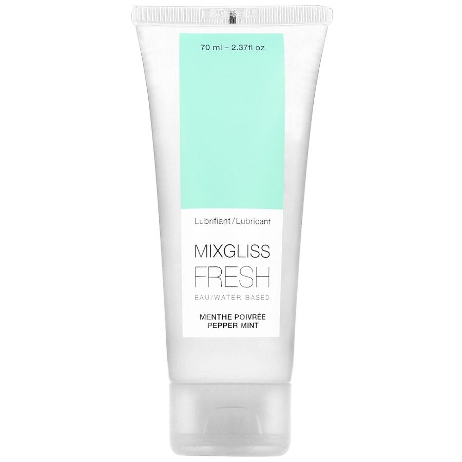 Mixgliss - Lubrifiant Base D'Eau Effet Froid Saveur Menthe 70 Ml - MIXGLISS | pharmacie, lubrifiants, effet froid | Dimensions : 83