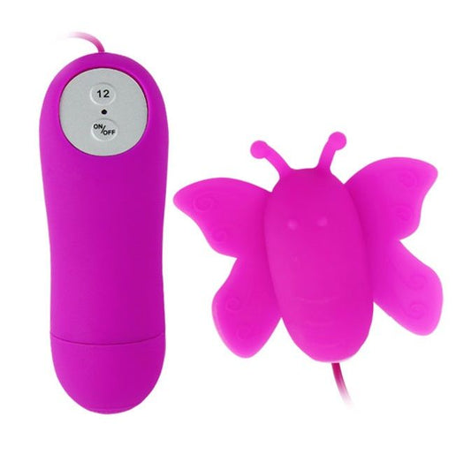 Baile - Love Eggs Stimulateur De Clitoris Papillon 12 Vitesses Télécommande Lilas - BAILE STIMULATING | sextoys, vibrateurs, mini-vibrateurs | Dimensions : 80