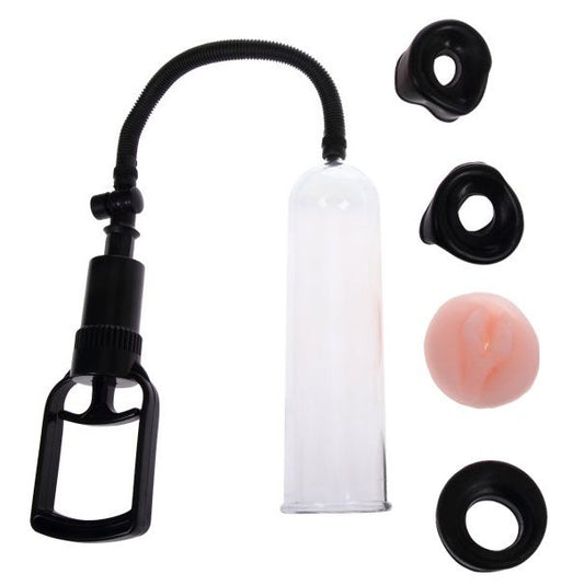 Baile - Pompe De Précision Avec Améliorateur Dérection - BAILE | sextoys, jouets sexuels pour hommes, accessoires de pénis, pénis agrandisseur pompe | Dimensions : 406