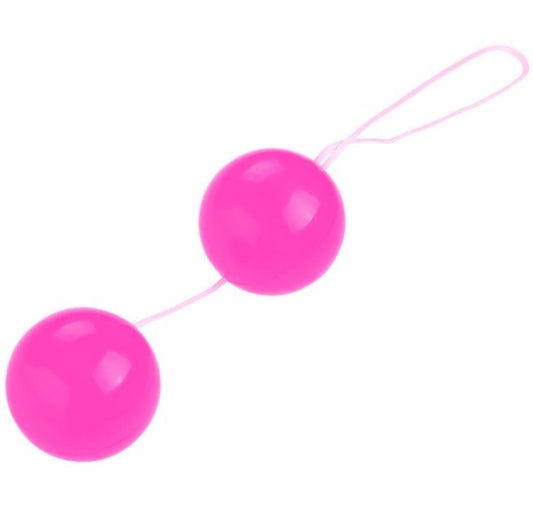 Baile - Balles Jumelles Balles Chinois Rose Unisexe - BAILE STIMULATING | sextoys, jouets pour femmes, boules chinoises, balles de base | Dimensions : 105