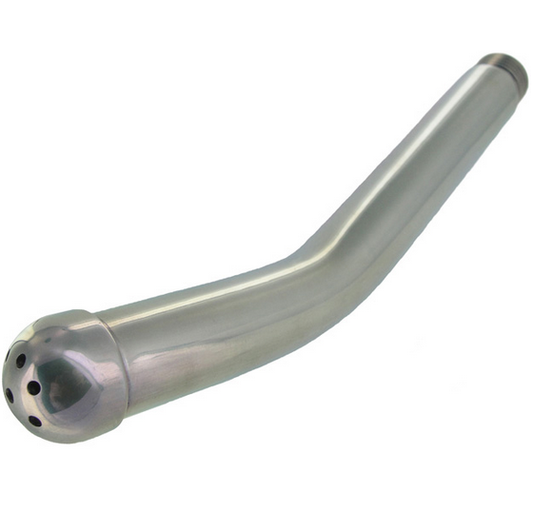 Metal Hard - Douche Intime G-Spot 20.10Cm - METAL HARD | sextoys, anal, douche anale | Dimensions : 280