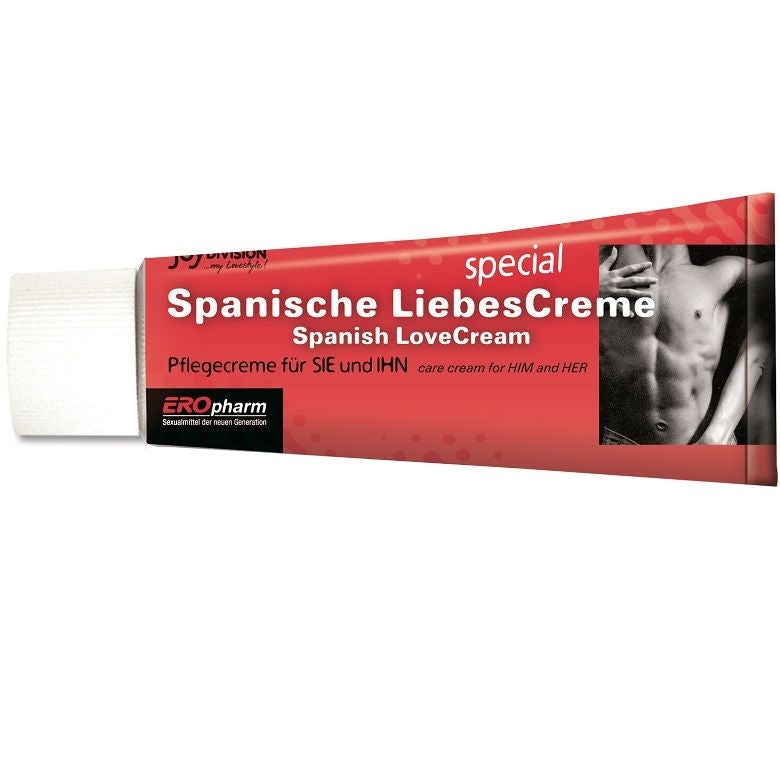 Joydivion Eropharm - Crème D''Amour Espa Ola 40Ml - JOYDIVISION EROPHARM | pharmacie, stimulants pour garçons, augmentation de l'érection | Dimensions : 64