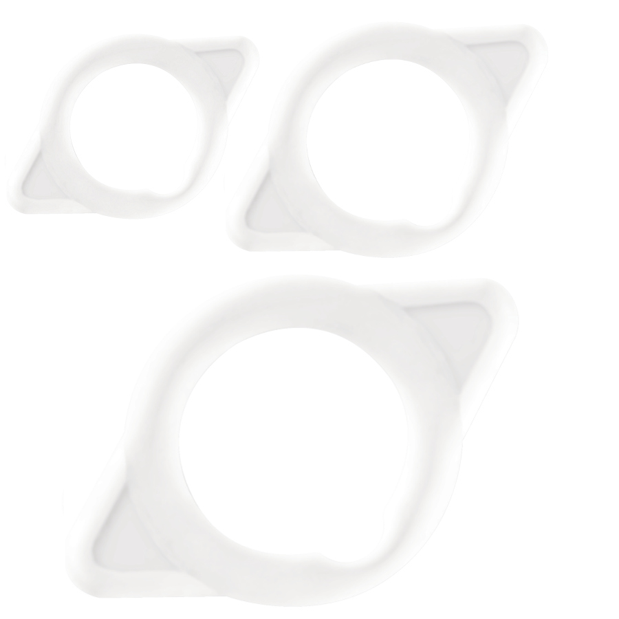 Joydivision - Pack Maximus De Bagues Taille Xs + S + M - JOYDIVISION | sextoys, jouets sexuels pour hommes, accessoires de pénis, anneaux de pénis, cockrings sans vibration | Dimensions : 70