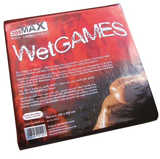 Joydivision Sexmax - Wetgames Sex-Laken Blanc - JOYDIVISION SexMAX | articles assortis, draps de lit | Dimensions : 675