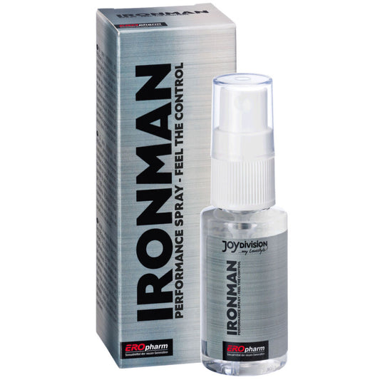 Joydivion Eropharm - Spray Performance Ironman - JOYDIVISION EROPHARM | pharmacie, stimulants pour garçons, retardants | Dimensions : 55