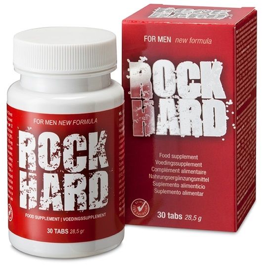 Cobeco - Rock Hard 30 Pastilles - COBECO PHARMA | pharmacie, compléments alimentaires, pilules pour hommes | Dimensions : 28