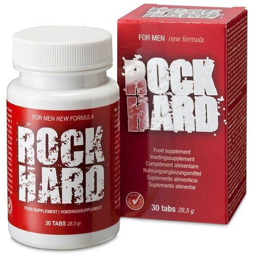 Cobeco - Rock Hard 30 Pastilles - COBECO PHARMA | pharmacie, compléments alimentaires, pilules pour hommes | Dimensions : 28