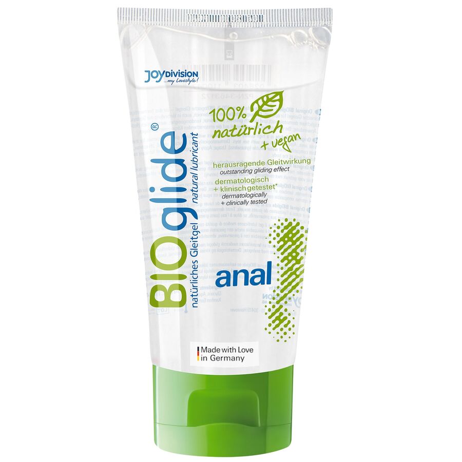Joydivision Bioglide - Lubrifiant Anal 80 Ml - JOYDIVISION BIOGLIDE | pharmacie, lubrifiants, bio bio | Dimensions : 105