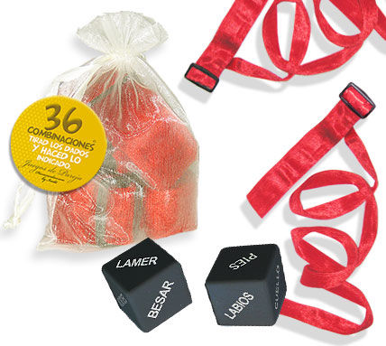 Inedit - Kit Bag Organza Ties - INEDIT | jeux, jeux de dés | Dimensions : 70