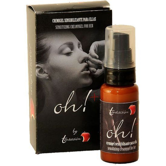Tentation - Cremigel Crème Stimulante Sensibilisante Pour Elle 30 Ml - TENTACION | pharmacie, stimulants pour les femmes, intensificateur d'orgasme | Dimensions : 70