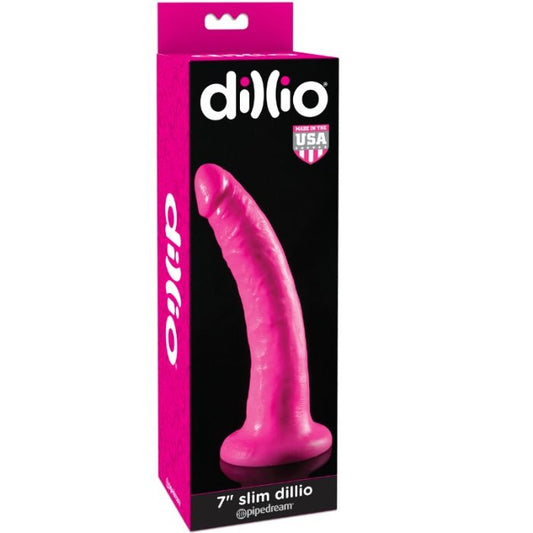 Dillio - Dildo 17.8 Cm - Rose - DILLIO | sextoys, godes sans vibration | Dimensions : 346