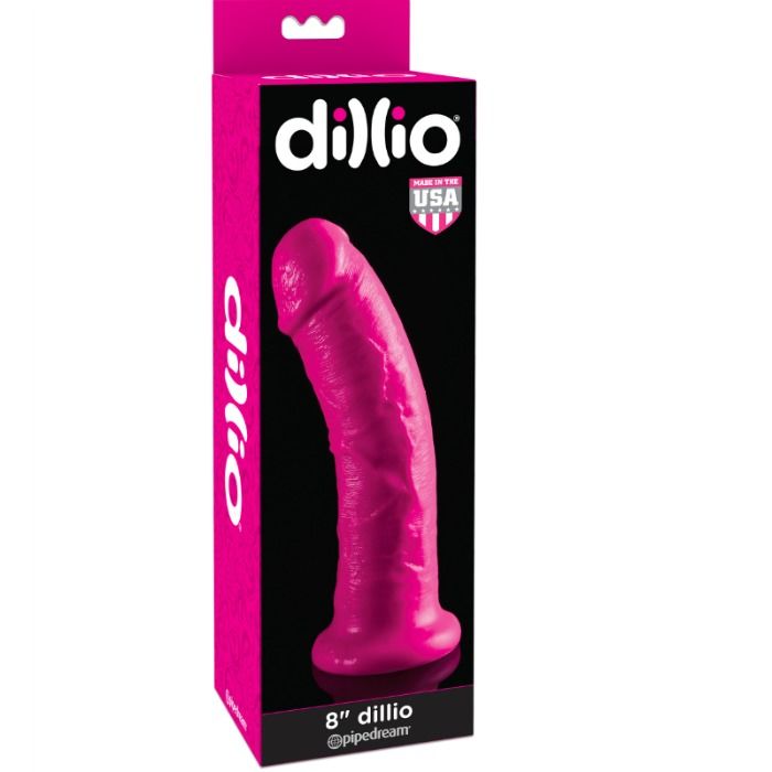 Dillio - Dildo 20.32 Rose - DILLIO | sextoys, godes sans vibration | Dimensions : 448