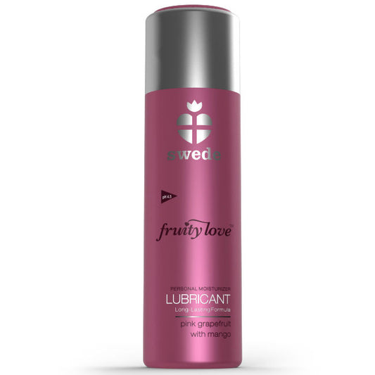 Swede - Fruity Love Lubrifiant Pamplemousse Rose À La Mangue 100 Ml