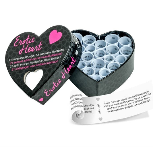Tease & Please - Jeu De Coeur Érotique - TEASE&PLEASE | jeux, jeux de couple | Dimensions : 25