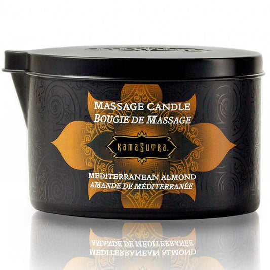 Kamasutra - Bougie De Massage Aux Amandes Méditerranéennes 170Gr - KAMASUTRA  COSMETICS | pharmacie, pour les massages, bougies de massage | Dimensions : 81