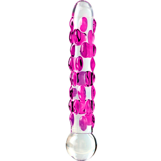 Icicles - N. 07 Masseur En Verre - ICICLES | sextoys, godes sans vibration | Dimensions : 319
