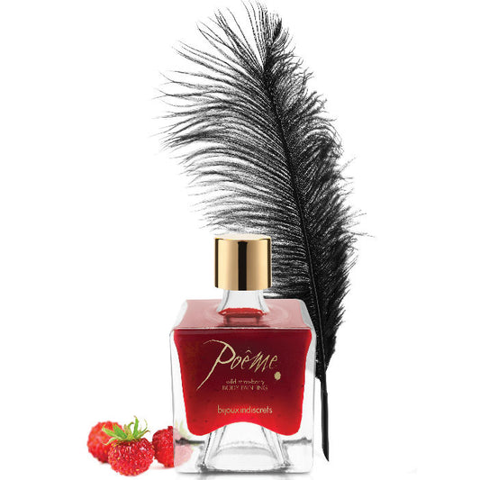 Bijoux - Poeme Peinture Comestible Fraise Des Sauvages 50 Gr - BIJOUX POEME BODY PAINTING | pharmacie, peinture corporelle comestible | Dimensions : 276