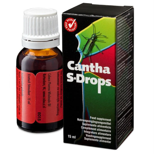 Cobeco - Cantha S-Drops 15 Ml - Ouest - COBECO PHARMA | pharmacie, compléments alimentaires, gouttes d'amour | Dimensions : 17