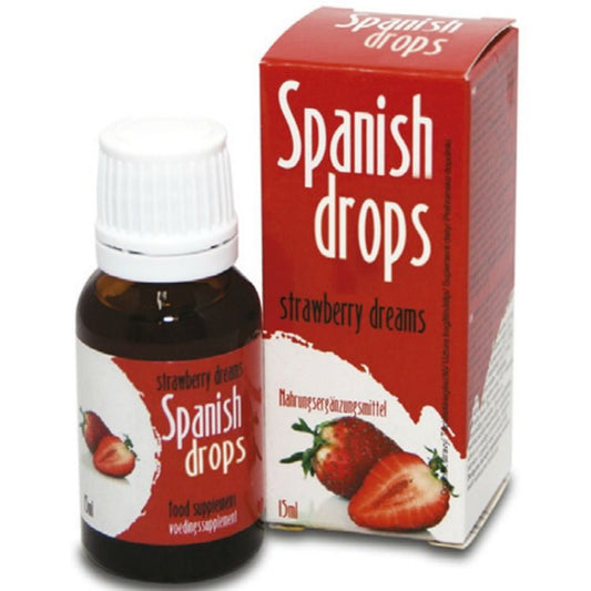 Cobeco - Mouche Espagnole Rêves De Fraise 15 Ml - COBECO PHARMA | pharmacie, compléments alimentaires, gouttes d'amour | Dimensions : 17