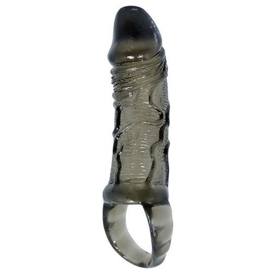 Baile - Gaine Dextension De Pénis Avec Sangle Pour Testicules 11.5 Cm - BAILE FOR HIM | sextoys, jouets sexuels pour hommes, accessoires de pénis, couvre-pénis avec extension | Dimensions : 75