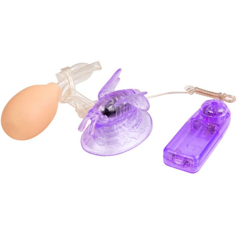 Baile - Papillon Vibrant De Stimulation Clitoris Lilas - BAILE STIMULATING | sextoys, jouets pour femmes, stimulateurs | Dimensions : 285