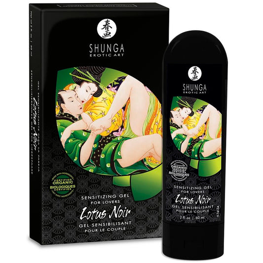 Shunga - Crème Sensibilisante Lotus Noir 60 Ml - SHUNGA APHRODISIACS | pharmacie, stimulants pour les femmes, intensificateur d'orgasme | Dimensions : 75